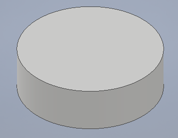CAD de pieza cilíndrica