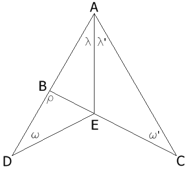 Ejercicio resuelto desigualdades triángulos 4
